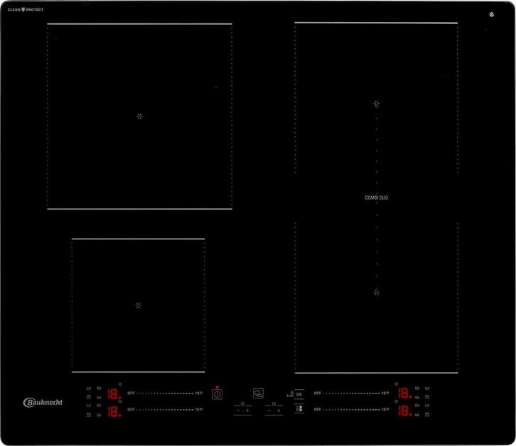 Bauknecht Bs3560bcpne - Inductiekookplaat - 59 cm, Elektronische apparatuur, Kookplaten, Ophalen of Verzenden