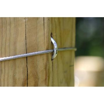 Krammen kramnagel, 50st. 3,8 x 47mm, verzinkt - kerbl