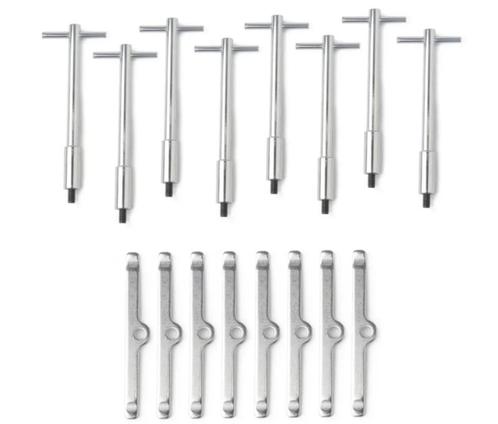 Klepdeksels T-bolt holddown and pressure plate kit 16 pieces, Autos : Pièces & Accessoires, Moteurs & Accessoires, Envoi