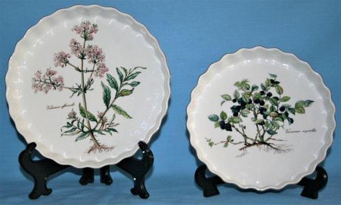 Villeroy & Boch - Quiche - Plat de service (2) - Botanica -, Antiquités & Art, Antiquités | Meubles | Tables