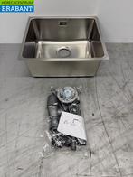 Évier à encastrer Asil en acier inoxydable 45 x 40 x 18,5 cm, Verzenden