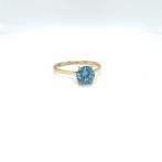 Zonder Minimumprijs - Ring - 14 karaat Geel goud - 1.22ct., Handtassen en Accessoires, Ringen, Nieuw