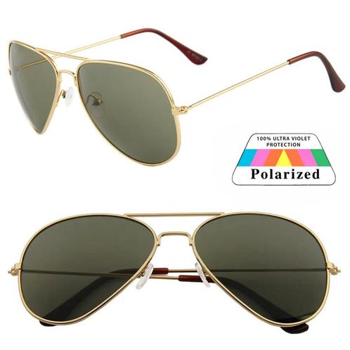 Fako Fashion® - Pilotenbril - Polariserend - Polarized -, Handtassen en Accessoires, Zonnebrillen en Brillen | Dames, Verzenden