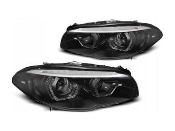 Xenon koplamp LED Angel Eyes Black geschikt voor BMW F10 F11 beschikbaar voor biedingen