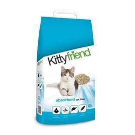 Kitty Friend Absorbents Kattenbakvulling 10 ltr.1 + 1 GRATIS, Dieren en Toebehoren, Kattenbakken, Nieuw, Verzenden