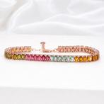 Sans prix de réserve - Bracelet Plaqué or Tourmaline -