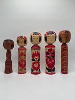 kokeshi doll  limbless wooden doll -H 31cm  - Pop