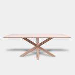 Tafel Rechthoekig Eikenhout  Matrix hout  140x90, Huis en Inrichting, Tafels | Eettafels, Nieuw