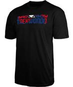 Bad Boy Kids TAEKWONDO DISCIPLINE T-shirt Zwart, Verzenden, Zwart, Vechtsport, Nieuw