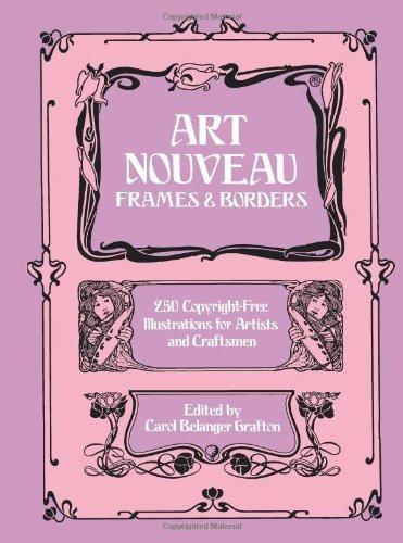 Art Nouveau Frames and Borders 9780486245133, Livres, Livres Autre, Envoi