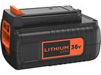 BLACK+DECKER 36V 2.5Ah - Schuifaccu - Lithium-ion - (1 stuk), Verzenden, Zo goed als nieuw