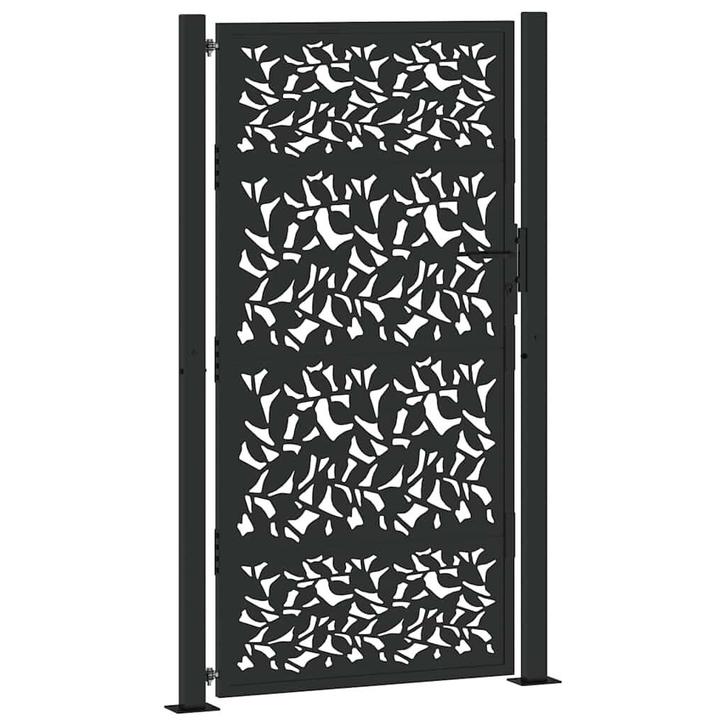 Tuinpoort Zwart Staal | OP = OP | Profiteer Nu!, Tuin en Terras, Tuinhekken en Hekwerk, Met poort, Nieuw, IJzer, Tuinhek, Verzenden