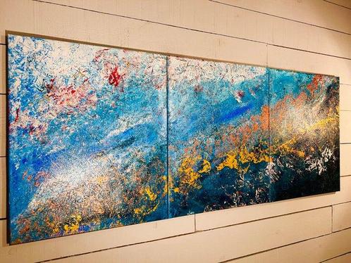 Ronan Martin - Iles coralliennes - XXL, Antiek en Kunst, Kunst | Schilderijen | Modern