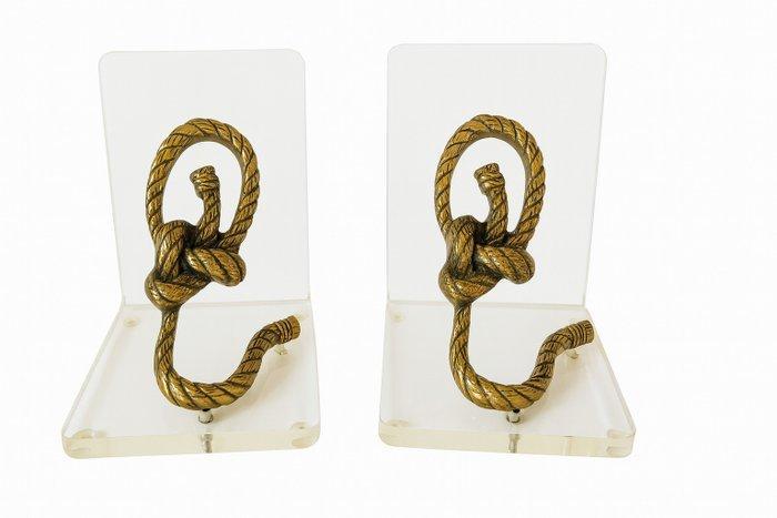 Maritieme objecten (2) - Verguld messing- Zaag maritieme, Antiek en Kunst, Curiosa en Brocante