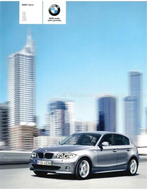 2005 BMW 1 SERIE BROCHURE NEDERLANDS, Boeken, Auto's | Folders en Tijdschriften, Ophalen of Verzenden
