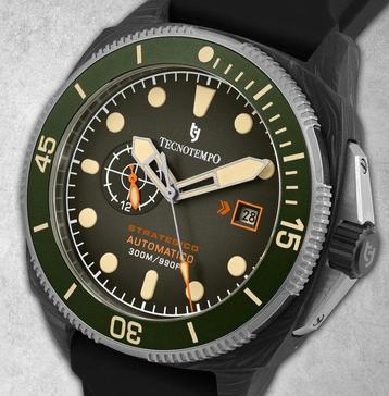 Tecnotempo - Strategico Forged Carbon & Titanium -