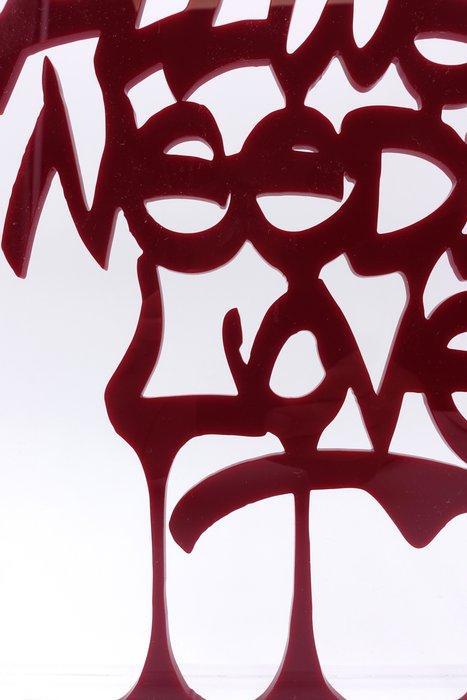 Golden Boy (2000) - ALL WE NEED IS LOVE - Calligraphie, Antiek en Kunst, Kunst | Schilderijen | Modern