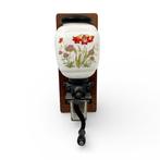 Koffiemolen - Hout, Metaal, Aardewerk, Glas - Wand