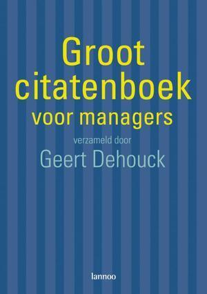 Groot citatenboek voor managers, Livres, Langue | Langues Autre, Envoi