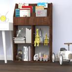 vidaXL Kindertijdschriftenrek 71x30x114 cm bewerkt hout, Huis en Inrichting, Verzenden, Nieuw