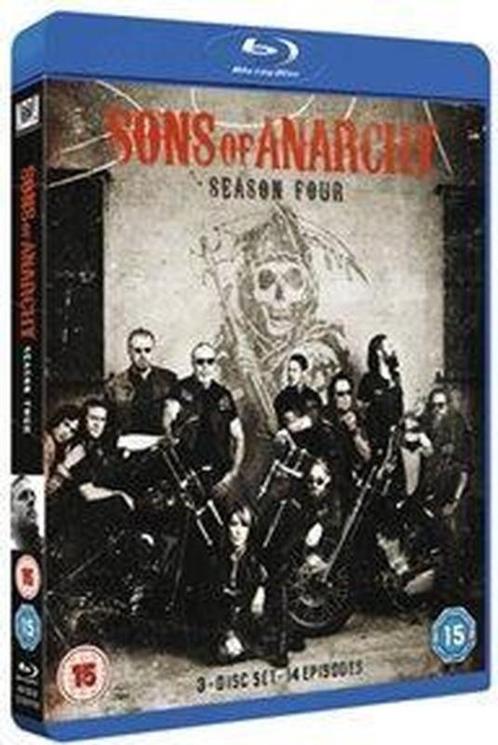 Sons of Anarchy season 4 import (blu-ray nieuw), CD & DVD, Blu-ray, Enlèvement ou Envoi