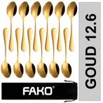 Fako Bijoux® - Theelepel / Koffielepel Classic - 12cm - Goud, Verzenden