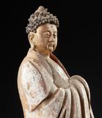 Stucbeeld van een bodhisattva  - Stucwerk - China - Yuan
