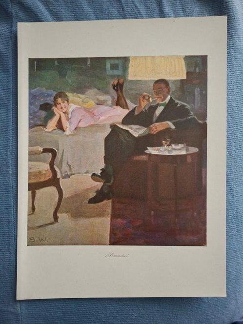 Brynolf Wennerberg (1866-1950) - n. 3 Art Déco (1922), Antiek en Kunst, Kunst | Designobjecten