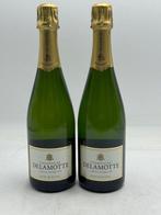 Delamotte - Champagne Blanc de Blancs - 2 Flessen (0.75, Collections, Vins