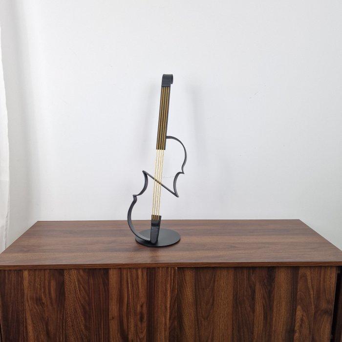 José Soler Art - Violin Lines. Black hammer and Gold - NO, Antiek en Kunst, Kunst | Designobjecten