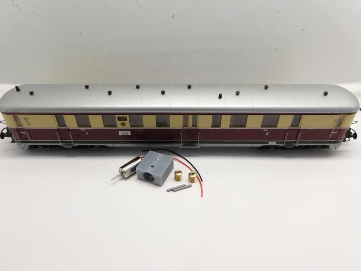 micromotor HLI012 ombouwset Liliput DB VT 25, DB VT 33, DR, Hobby & Loisirs créatifs, Trains miniatures | HO, Envoi