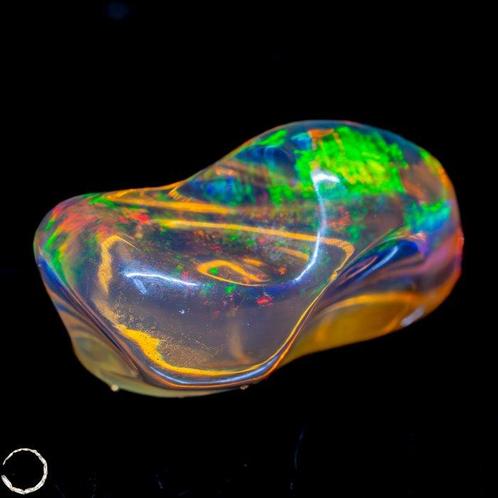 Zeer zeldzaam perfecte Mexicaanse vuuropaal Kristallen, Verzamelen, Mineralen en Fossielen