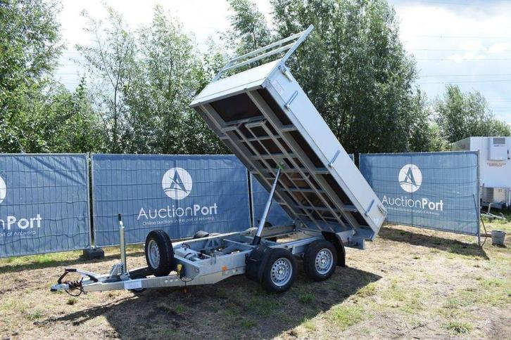 Veiling: Aanhangwagen Kipper BW Trailers 2700kg 330x180cm Ni, Auto's, Vrachtwagens, Ophalen
