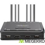 StarTech.com C2-DH46-UA2-CBL-KVM KVM-switch Zwart, Computers en Software, Verzenden, Nieuw
