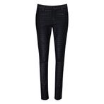 Angels • zwarte coated broek Skinny • 36, Kleding | Dames, Verzenden, Zwart, Nieuw, Angels