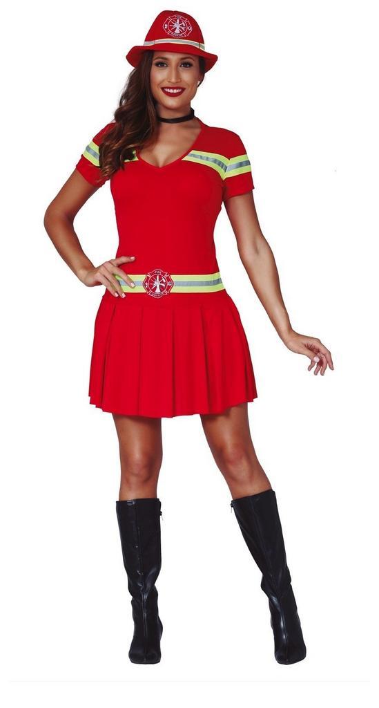 Brandweerpak Dames, Kleding | Dames, Carnavalskleding en Feestkleding, Nieuw, Verzenden