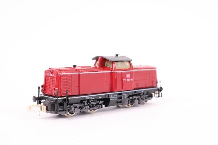 Arnold N - 0201 - Diesellocomotief (1) - BR 211 232-4 - DB, Hobby en Vrije tijd, Modeltreinen | N-Spoor