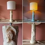 Lamp - Don Quichot tafellamp - Albast, Antiek en Kunst