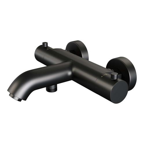 Opbouw Bad- en Douchekraan Brauer Black Thermostatisch Mat, Doe-het-zelf en Bouw, Sanitair, Kraan, Nieuw, Ophalen of Verzenden
