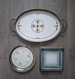 Dienblad (3) - Keramiek, Metaal