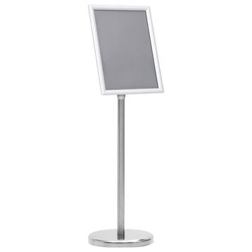 vidaXL Posterstandaard A4 aluminiumlegering zilverkleurig, Verzenden