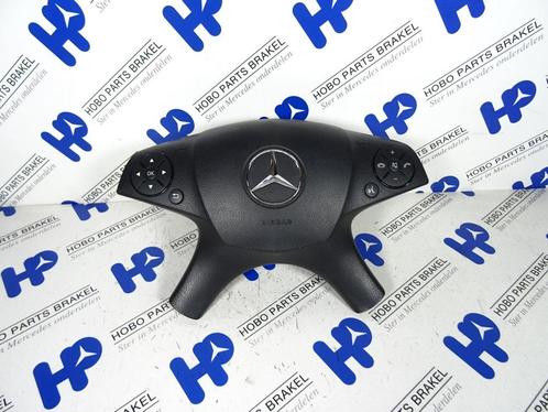 Airbag stuur C-klasse w204 zwart, Auto-onderdelen, Interieur en Bekleding, Gebruikt, 3 maanden garantie, Mercedes-Benz, Ophalen of Verzenden