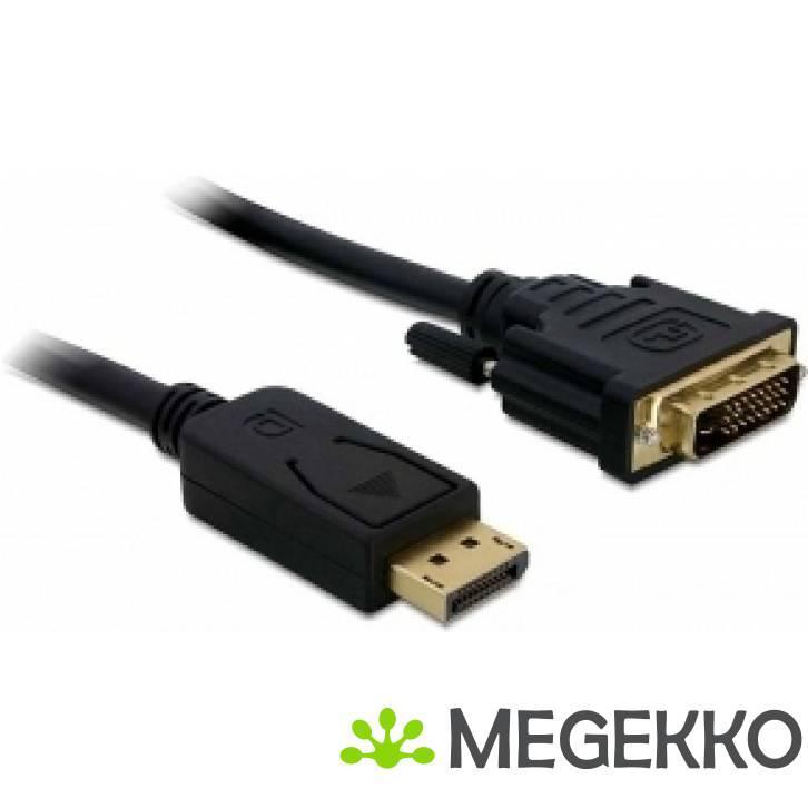 Delock 82591 Kabel DisplayPort 1.2 male > DVI 24+1 male, Informatique & Logiciels, Ordinateurs & Logiciels Autre, Envoi