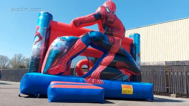 springkasteel spiderman, Hobby en Vrije tijd, Feestartikelen | Verhuur, Ophalen