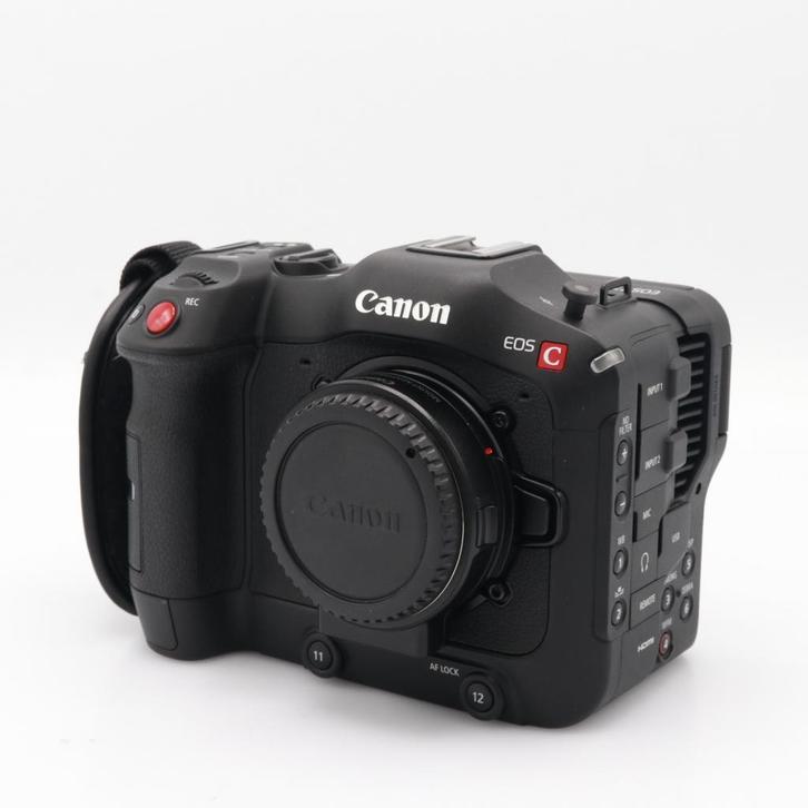 Canon EOS C70 body + Mount adapter EF-R 0.71x | Tweedehands, Audio, Tv en Foto, Fotocamera's Digitaal, Zo goed als nieuw, Canon
