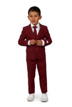 Bordeaux Rood Pak Jongen OppoSuits, Kinderen en Baby's, Carnavalskleding en Verkleedspullen, Verzenden, Nieuw