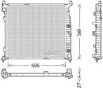 Radiateur MERCEDES-BENZ M-KLASSE  ML 63 AMG 4-matic, Auto-onderdelen, Nieuw, Verzenden