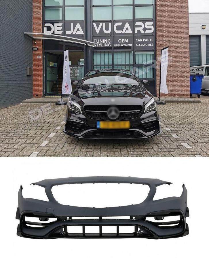 Facelift CLA45 AMG Look Voorbumper voor Mercedes Benz CLA-Kl, Auto diversen, Tuning en Styling, Ophalen of Verzenden