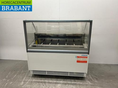 Polar UA058 Schepijsvitrine 6 bakken 230V Horeca, Zakelijke goederen, Horeca | Keukenapparatuur, Ophalen of Verzenden