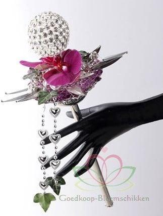 Crystal Ball Scepter bruidsboekethouder, Hobby & Loisirs créatifs, Bricolage